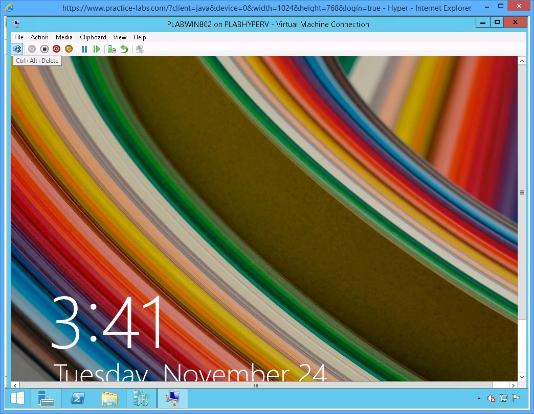 Figure 2.3 Screenshot of the device PLABHYPERV
